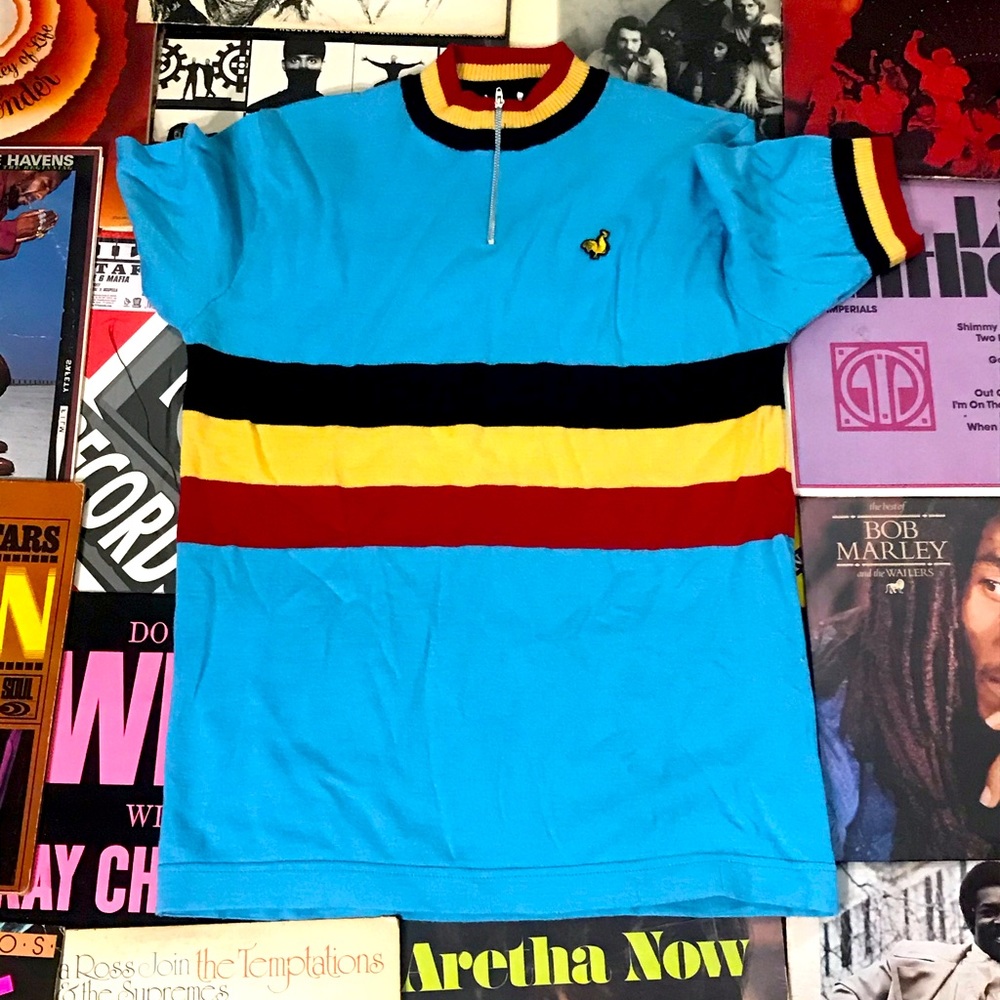 De Marchi Knit 1974 Belgian National Jersey Italy